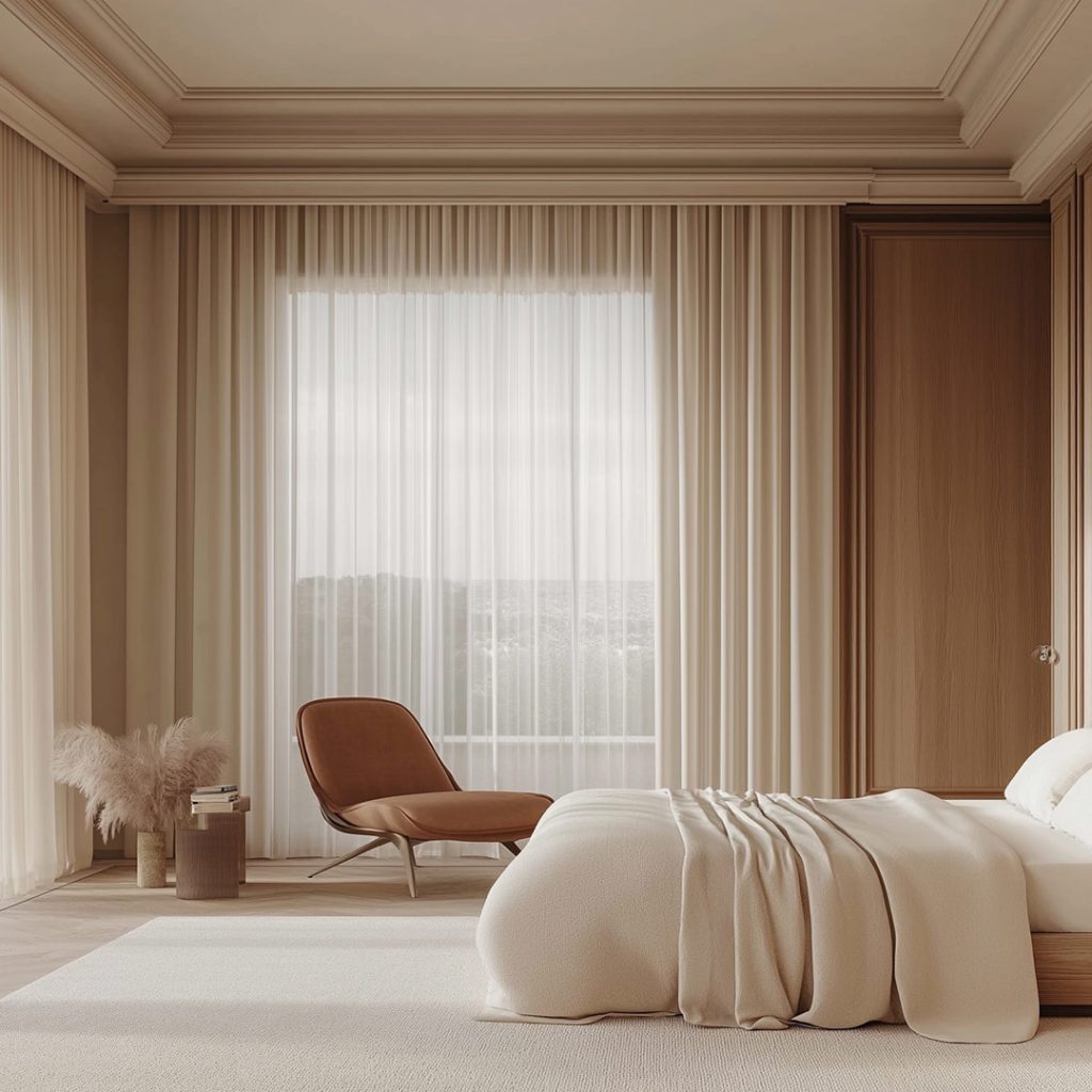 riyad bedroom curtain